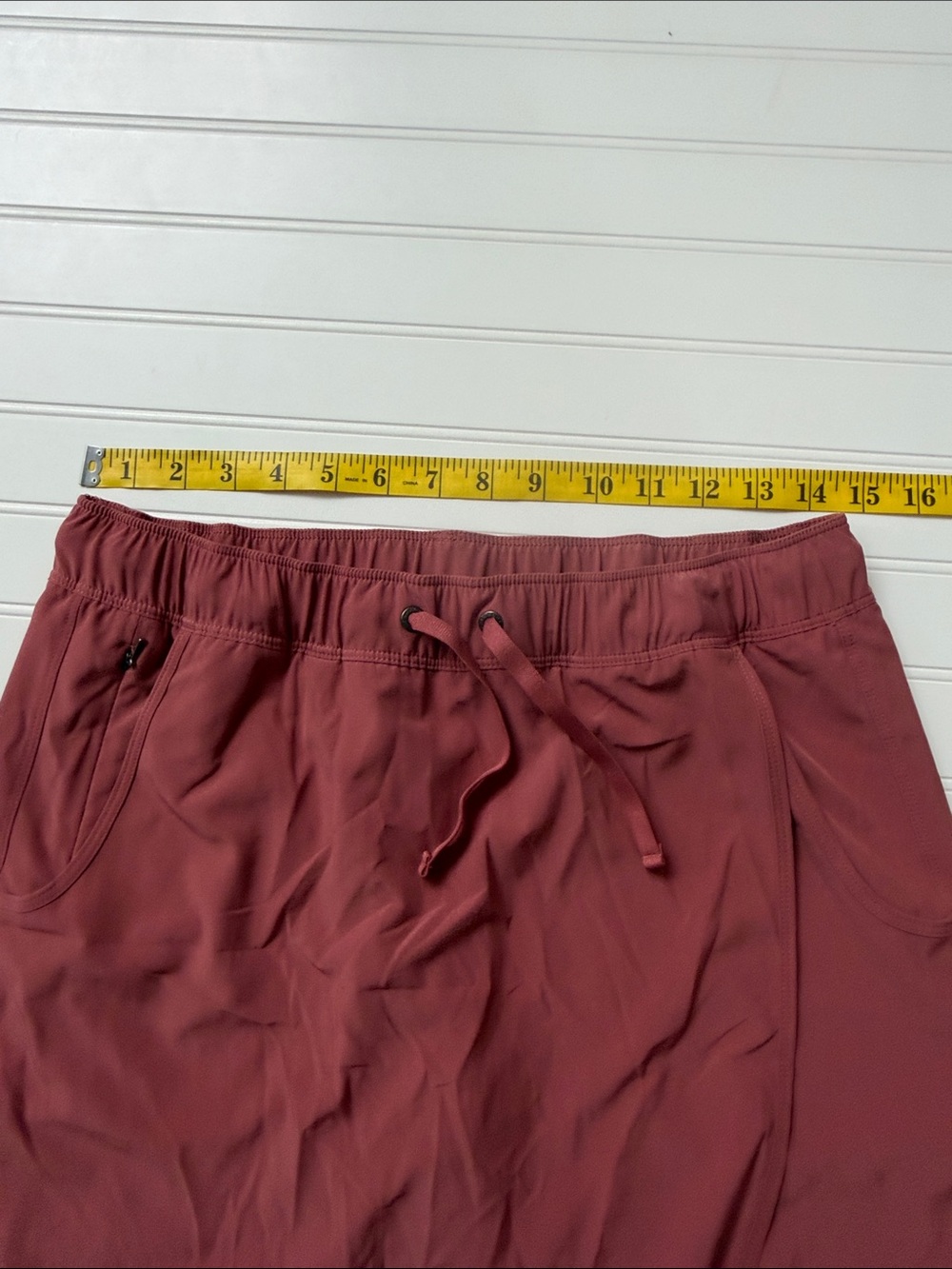 (171)Patagonia Midi Skort in Dusty Rose - Picture 5 of 6
